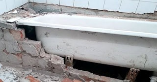 Демонтаж ванной комнаты в Кирове - стоимость работ от 821 руб. | Сварной-Кри